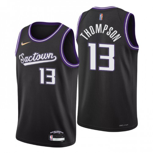 Sacramento Sacramento Kings #13 Tristan Thompson Men’s Nike Black 2021/22 Swingman NBA Jersey – City Edition Men’s