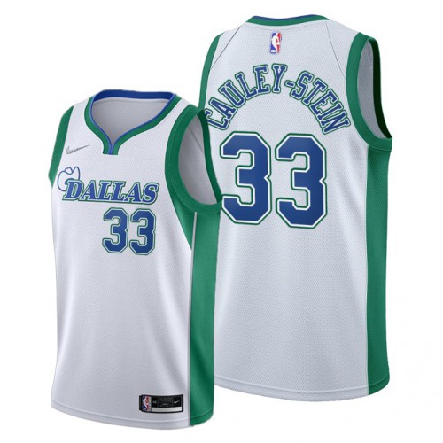 Dallas Dallas Mavericks #33 Willie Cauley-Stein Men’s 2021-22 City Edition White NBA Jersey Men’s