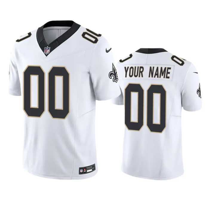 Men%27s New Orleans Saints Active Player Custom White F.U.S.E. Vapor Untouchable Limited Stitched Jersey