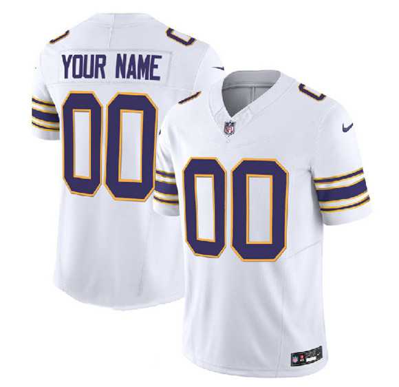 Men%27s Minnesota Vikings Active Player Custom White F.U.S.E. Limited Football Stitched Jersey