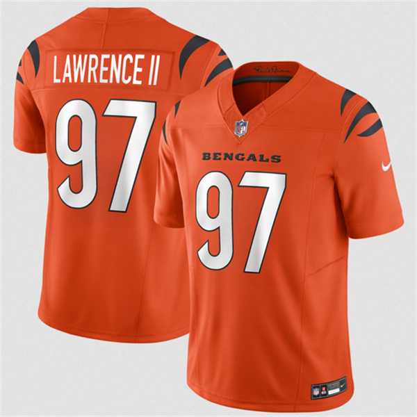 Men%27s Cincinnati Bengals #97 Dexter Lawrence II Orange 2026 F.U.S.E. Vapor Untouchable Limited Stitched Jersey Dzhi