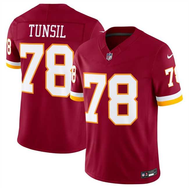 Men%27s Washington Commanders #78 Laremy Tunsil Burgundy 2026 F.U.S.E. Vapor Limited Stitched Jersey Dzhi