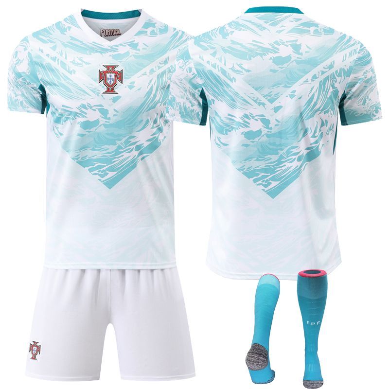 Men 2026 World Cup National Team Portugal away Green Soccer Jersey