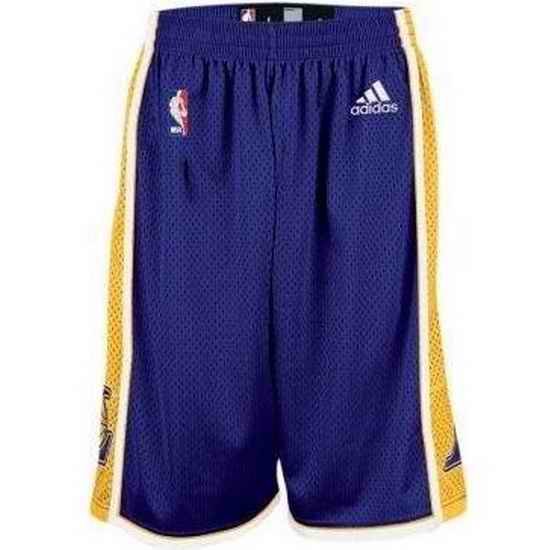 Los Angeles Lakers Basketball Shorts 001->nba shorts->NBA Jersey
