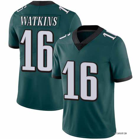 Men Philadelphia Eagles #16 Quez Watkins Green Vapor Untouchable Limited Stitched jersey->new york islanders->NHL Jersey