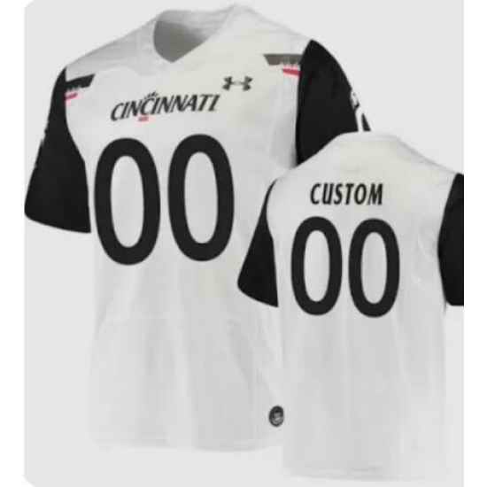 Men Women Youth Cincinnati Bearcats White Customized Jersey->los angeles dodgers->MLB Jersey