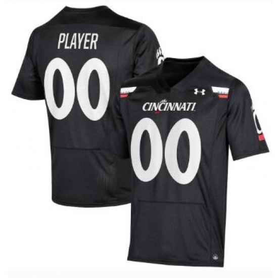 Men Women Youth Cincinnati Bearcats Black Customized Jersey->customized nfl jersey->Custom Jersey
