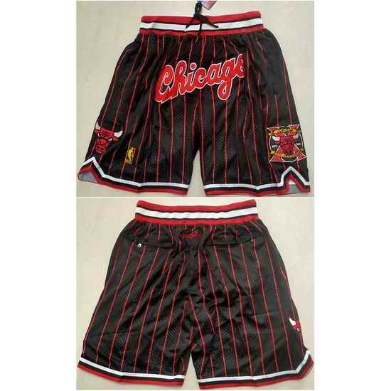 Chicago Bulls Basketball Shorts 019->nba shorts->NBA Jersey