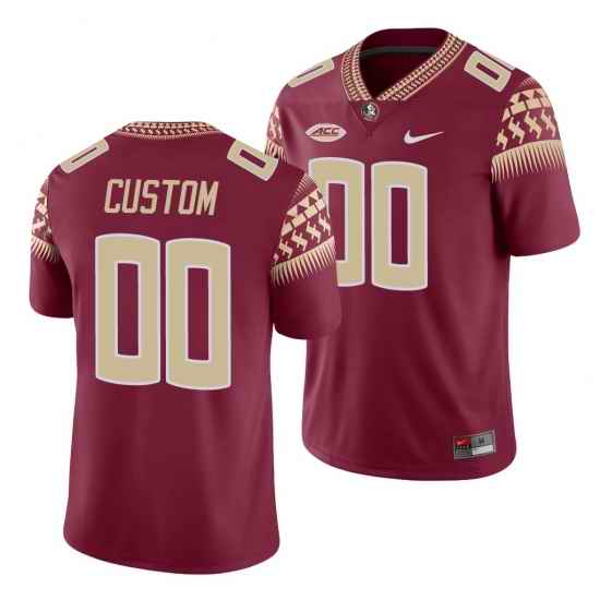 Men Women Youth Florida State Seminoles Nike Custom Jersey Red->->Custom Jersey