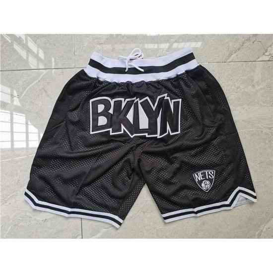 Brooklyn Nets Basketball Shorts 015->nba shorts->NBA Jersey
