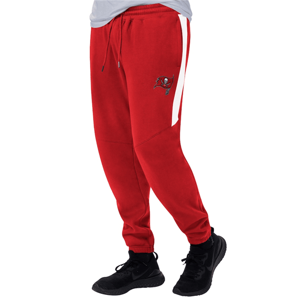 Men's Tampa Bay Buccaneers Starter Red/White Goal Post Fleece Pants->tennessee titans->NFL Jersey