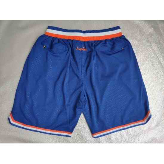New York Knicks Basketball Shorts 010->nba shorts->NBA Jersey