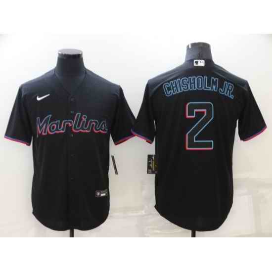 Men Seattle Mariners #2 Jazz Chisholm Black Cool Base Stitched Jersey->texas longhorns->NCAA Jersey