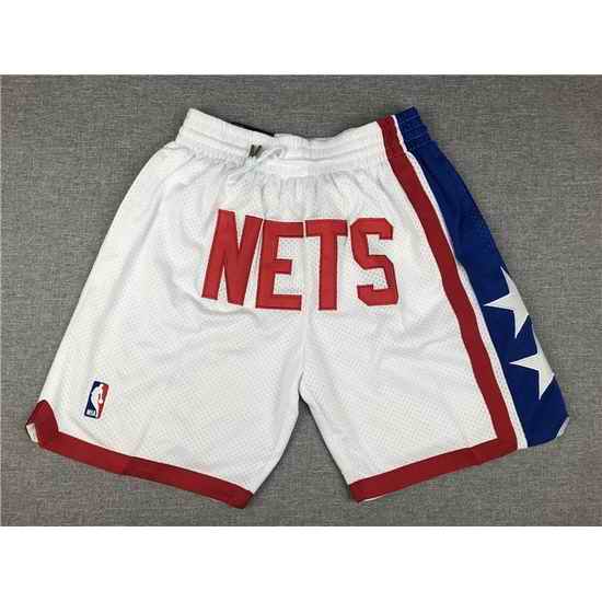 Brooklyn Nets Basketball Shorts 013->nba shorts->NBA Jersey