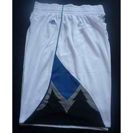 Minnesota Timberwolves Basketball Shorts 002->nba shorts->NBA Jersey