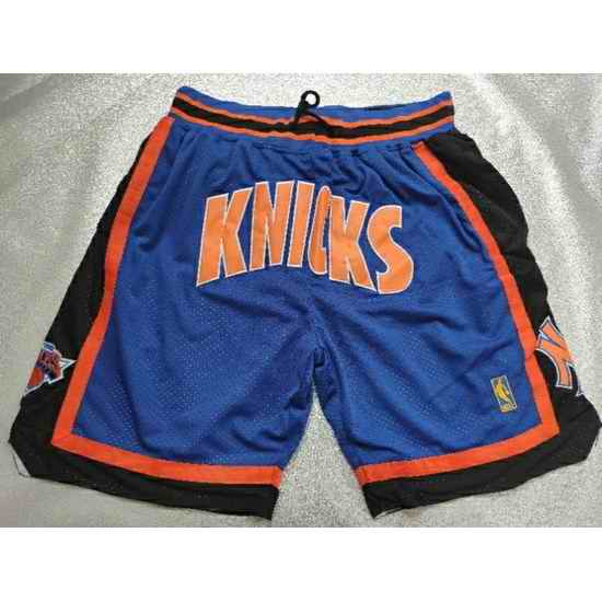 New York Knicks Basketball Shorts 011->nba shorts->NBA Jersey