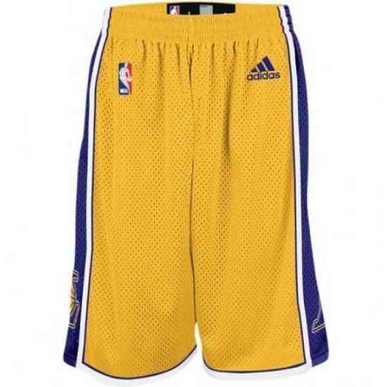 Los Angeles Lakers Basketball Shorts 002->nba shorts->NBA Jersey