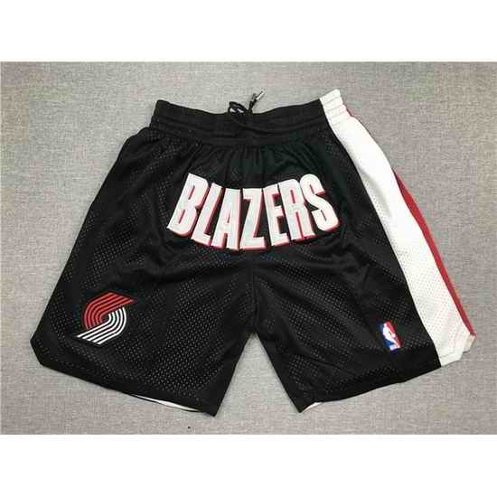 Portland Trail Blazers Basketball Shorts 003->nba shorts->NBA Jersey