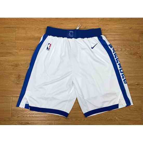 Golden State Warriors Basketball Shorts 011->nba shorts->NBA Jersey