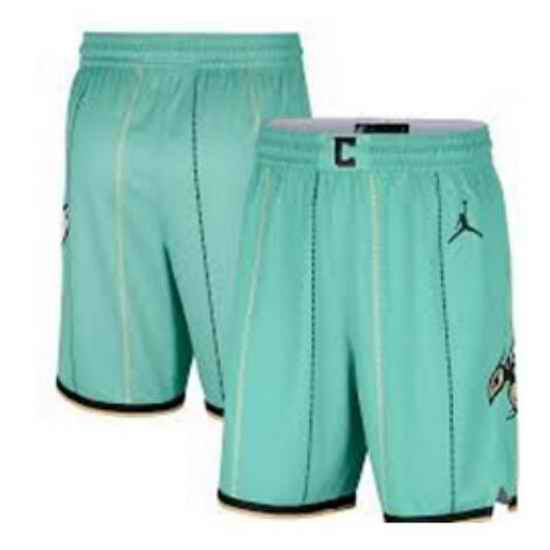 Charlotte Hornets Basketball Shorts 004->nba shorts->NBA Jersey