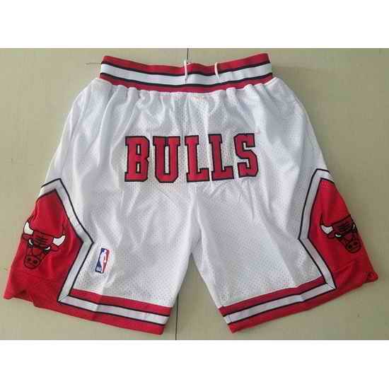 Chicago Bulls Basketball Shorts 010->nba shorts->NBA Jersey