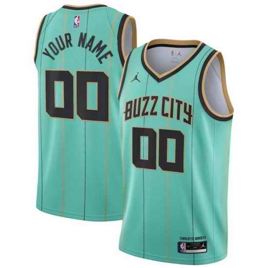 Men Women Youth Toddler Charlotte Hornets Custom Nike NBA Stitched Jersey I->customized nba jersey->Custom Jersey