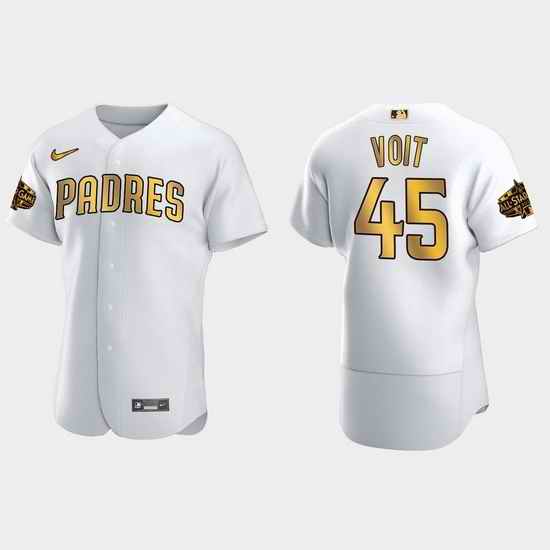 Men San Diego Padres Luke Voit 2022 Mlb All Star Game White Gold Men Jersey->2022 all star->MLB Jersey