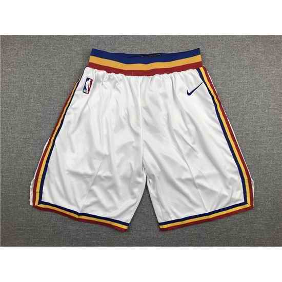 Golden State Warriors Basketball Shorts 009->nba shorts->NBA Jersey