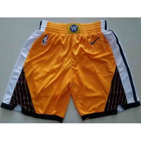 Golden State Warriors Basketball Shorts 008->nba shorts->NBA Jersey