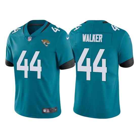 Men Jacksonville Jaguars #44 Travon Walker Teal Vapor Untouchable Limited Stitched Jersey->jacksonville jaguars->NFL Jersey