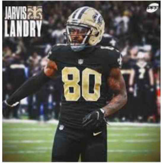 Saints #80 Jarvis Landry Jersey->philadelphia eagles->NFL Jersey