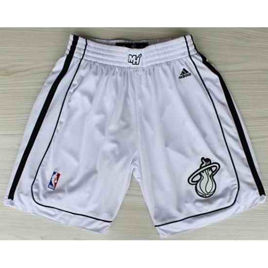 Miami Heat Basketball Shorts 004->nba shorts->NBA Jersey