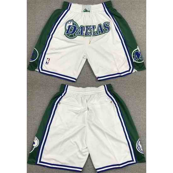 Dallas Mavericks Basketball Shorts 011->nba shorts->NBA Jersey