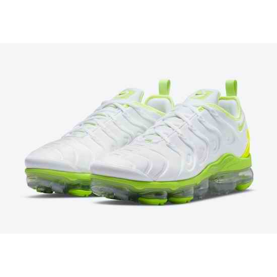 Nike Air VaporMax TN Plus White Green Shoes->new york islanders->NHL Jersey