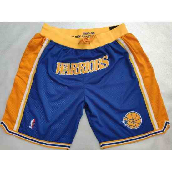Golden State Warriors Basketball Shorts 013->nba shorts->NBA Jersey