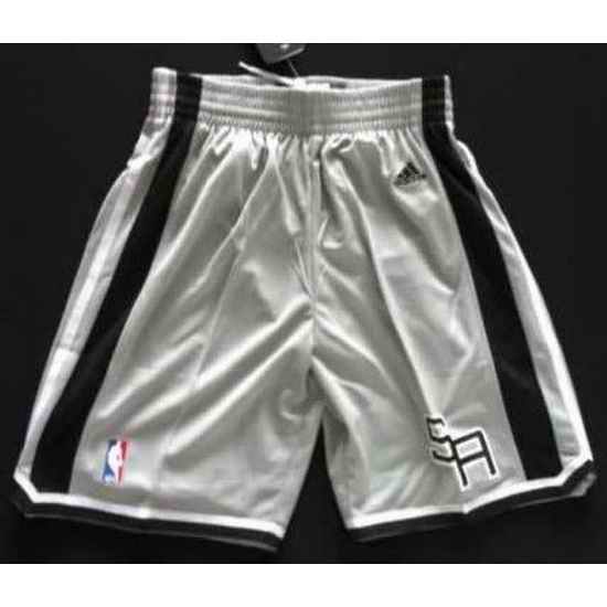 San Antonio Spurs Basketball Shorts 003->nba shorts->NBA Jersey
