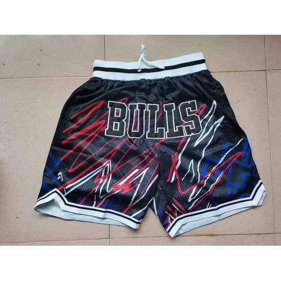 Chicago Bulls Basketball Shorts 014->nba shorts->NBA Jersey
