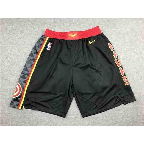 Atlanta Hawks Basketball Shorts 002->nba shorts->NBA Jersey