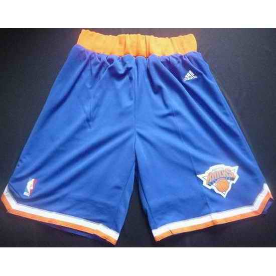 New York Knicks Basketball Shorts 001->nba shorts->NBA Jersey