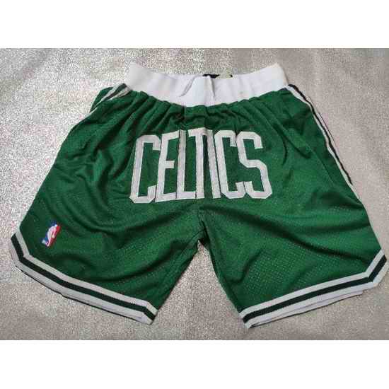 Boston Celtics Basketball Shorts 009->nba shorts->NBA Jersey