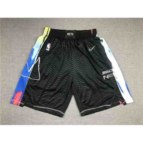 Brooklyn Nets Basketball Shorts 012->nba shorts->NBA Jersey