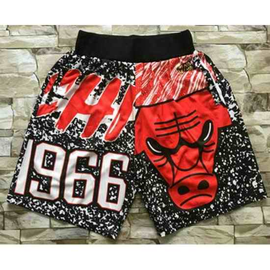 Chicago Bulls Basketball Shorts 015->nba shorts->NBA Jersey