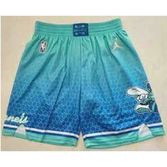 Charlotte Hornets Basketball Shorts 005->nba shorts->NBA Jersey