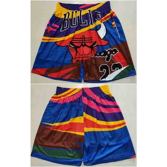 Chicago Bulls Basketball Shorts 020->nba shorts->NBA Jersey