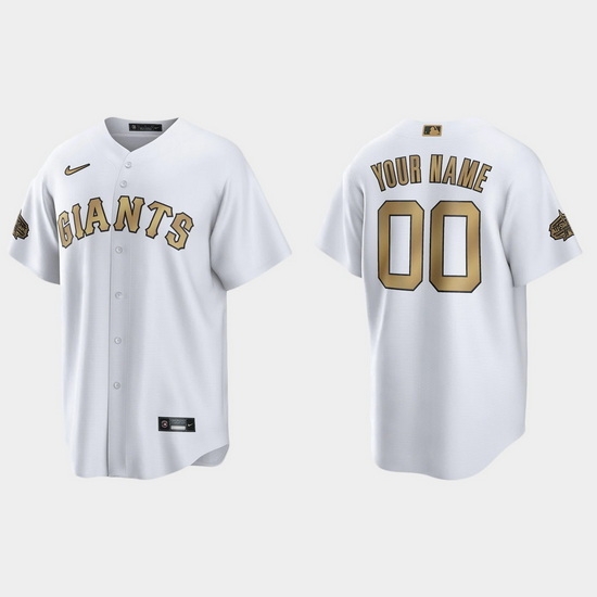 Men Women Youth Custom San Francisco Giants 2022 Mlb All Star Game White Replica Jersey->customized mlb jersey->Custom Jersey