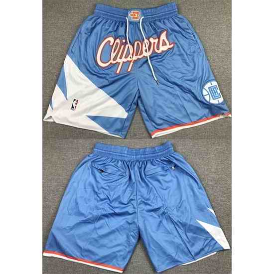 Los Angeles Clippers Basketball Shorts 021->nba shorts->NBA Jersey