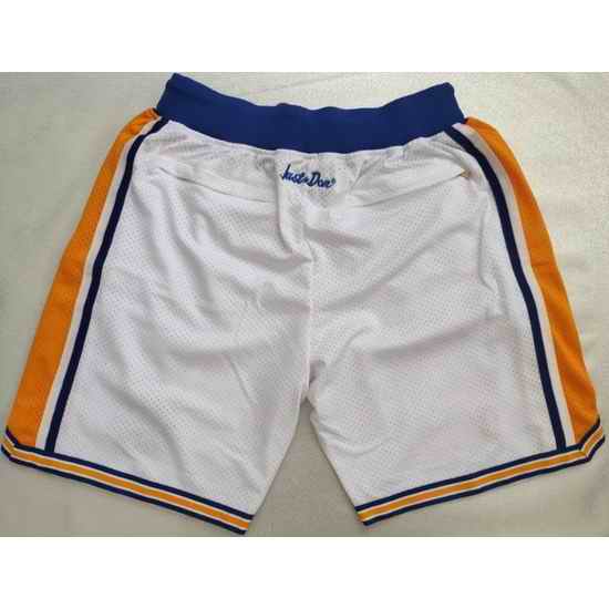 Golden State Warriors Basketball Shorts 015->nba shorts->NBA Jersey
