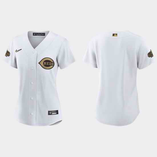 Women Cincinnati Reds 2022 Mlb All Star Game Replica White Jersey->2022 all star->MLB Jersey