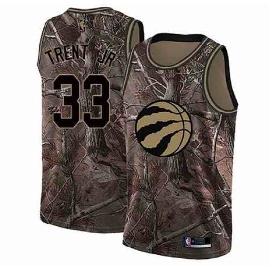 Men Gary Trent Jr. Toronto Raptors Nike Swingman Camo Jersey