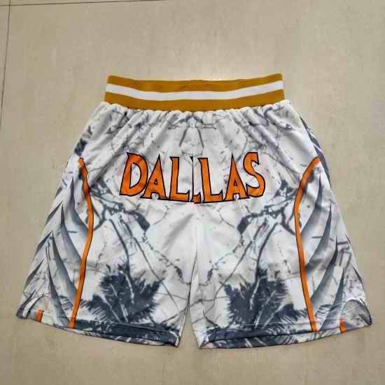 Dallas Mavericks Basketball Shorts 008->nba shorts->NBA Jersey